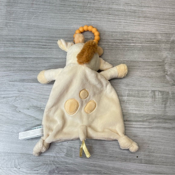 Douglas Baby 2021 Giraffe Lovey Teether Ring Stuffed Plush Security Blanket - Picture 4 of 11
